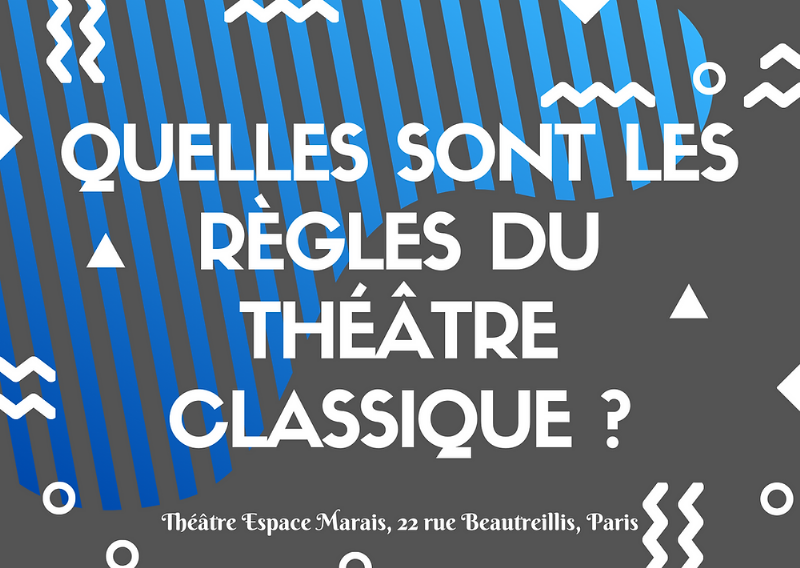 Scène de théâtre classique français du Grand Siècle, lieu des fourberies de Scapin